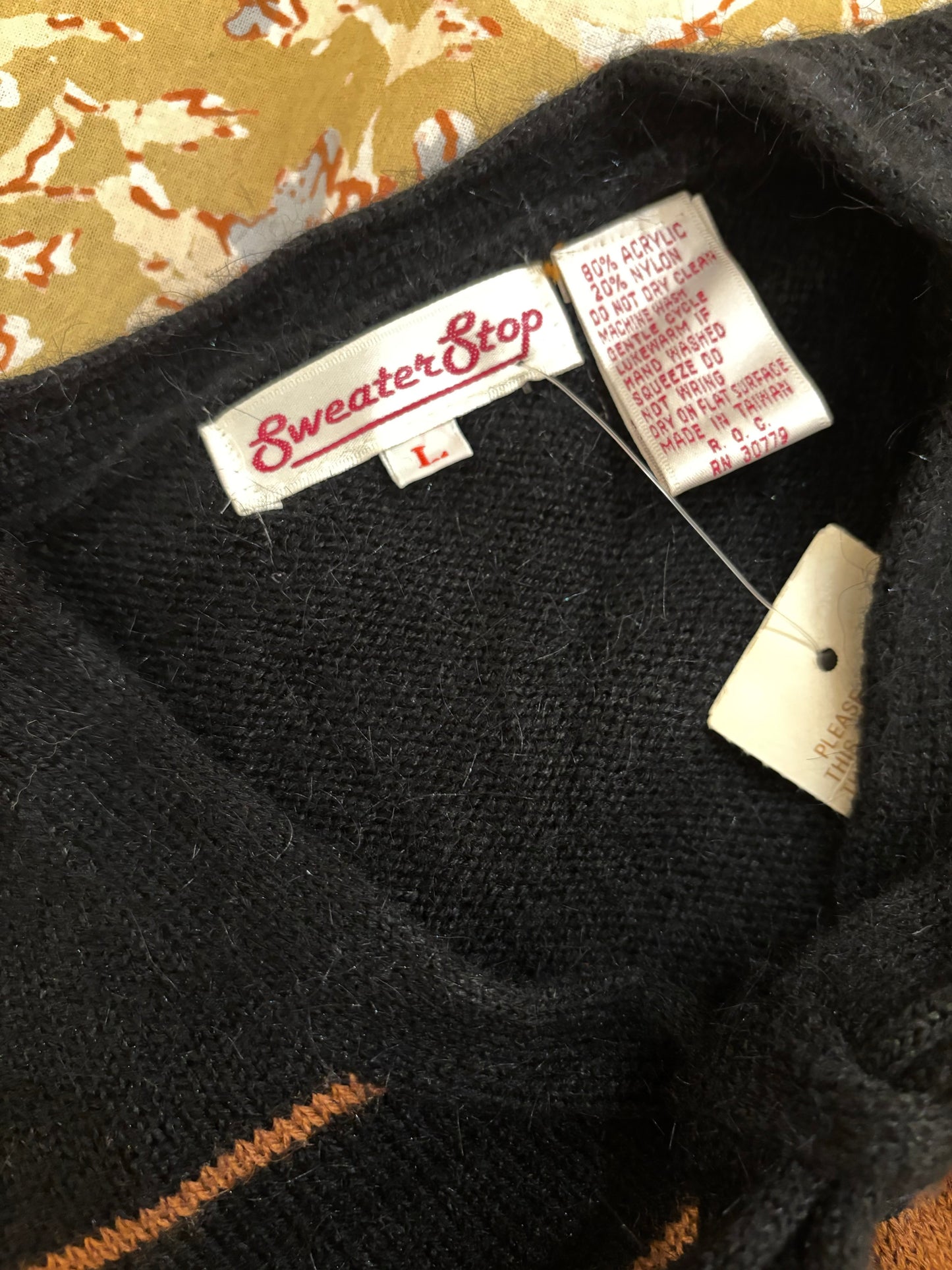 70s “Sweater Stop” Sweater