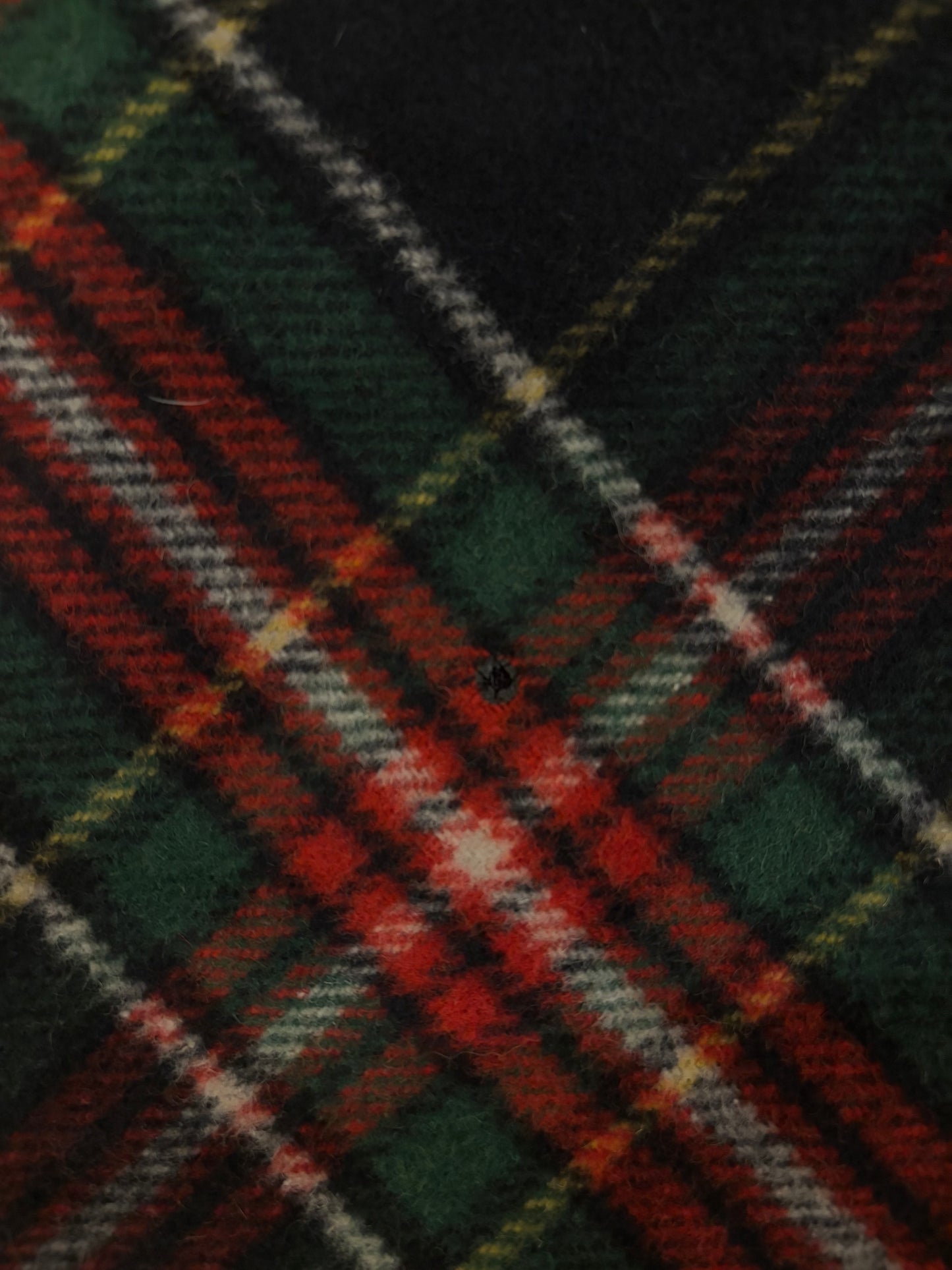 60s Madeline Plaid Cape