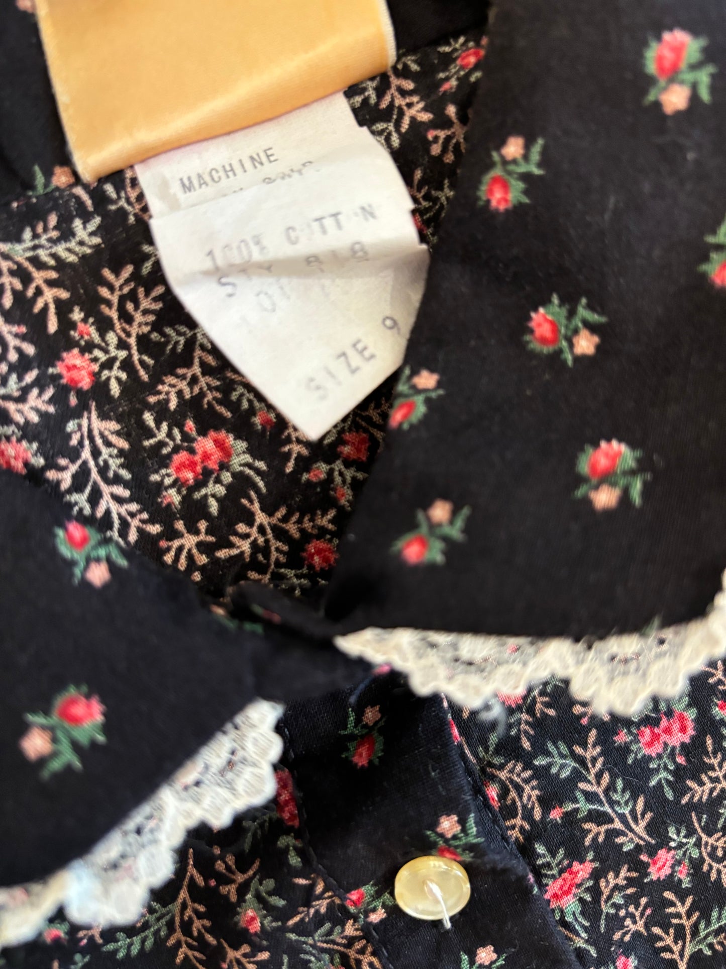 70s Eben San Francisco Floral Dress