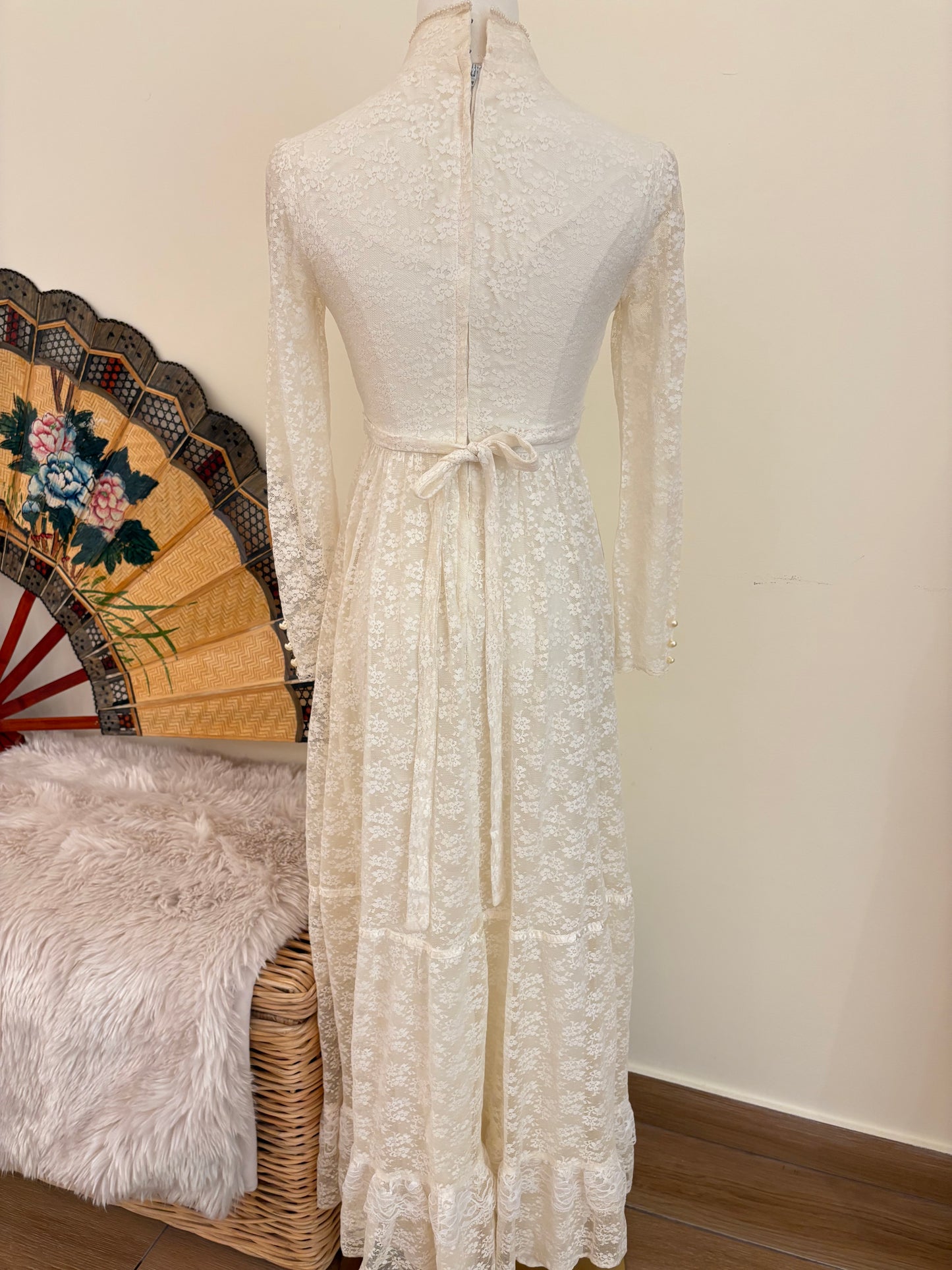 1970s Gunne Sax Style Dress