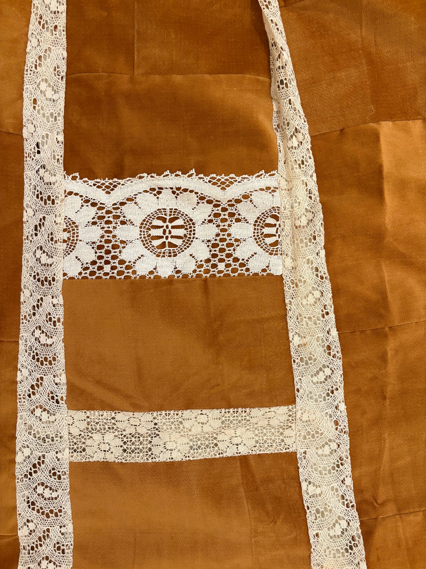 70s Golden Hour Patchwork Maxi