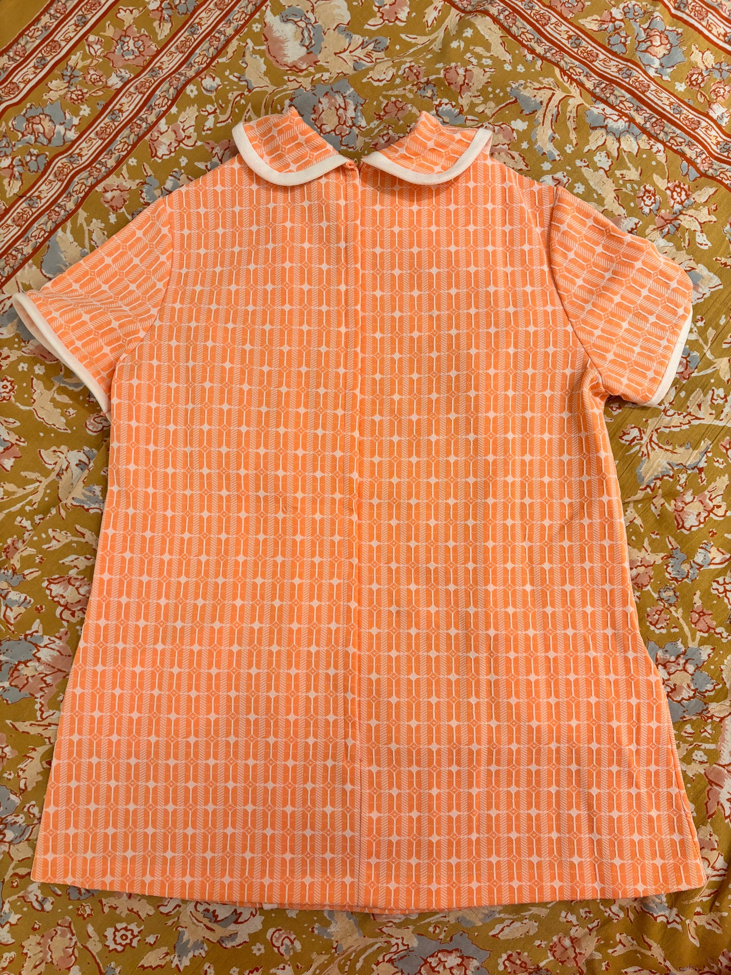 Peach Montgomery Ward Dress