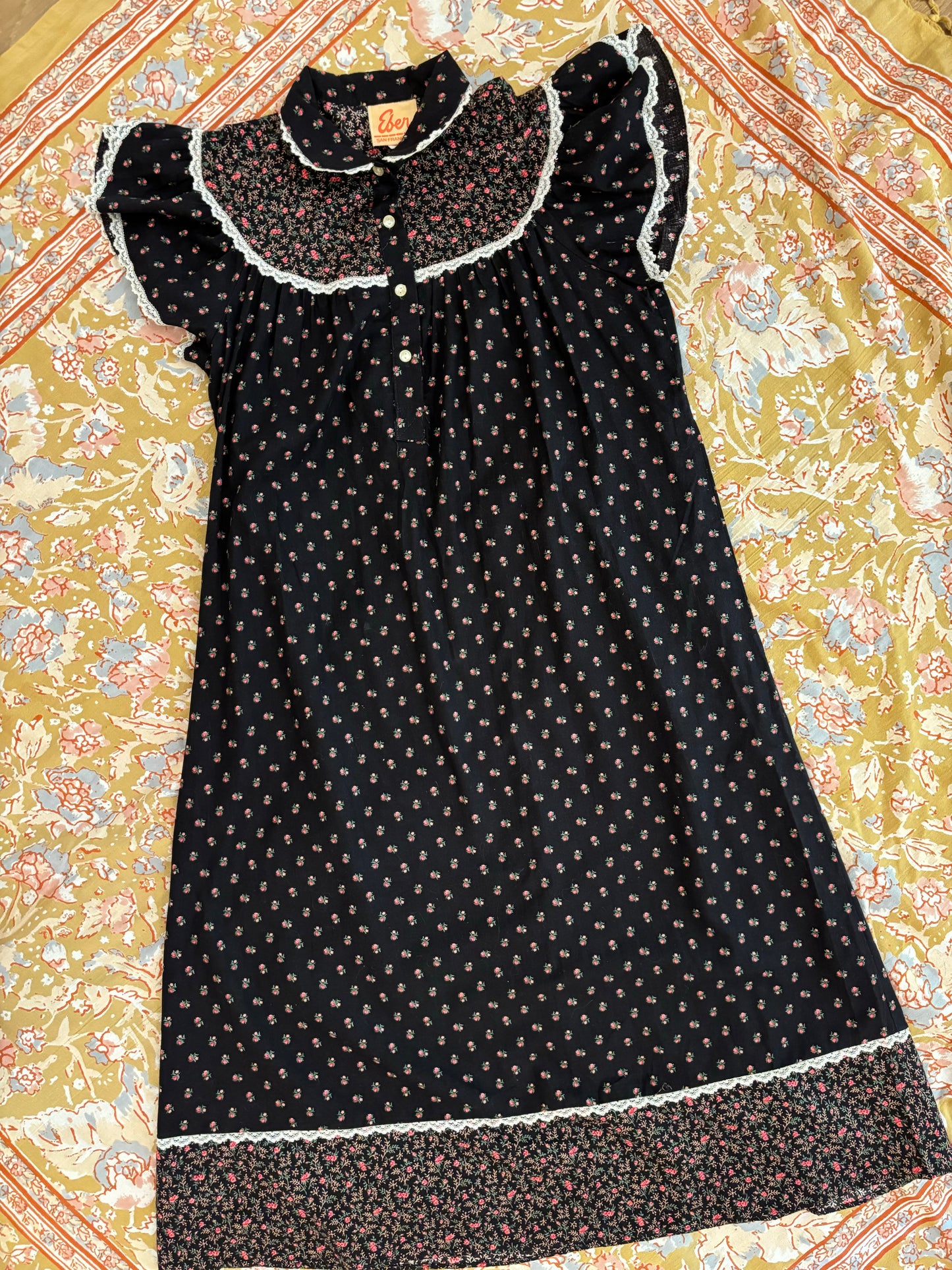 70s Eben San Francisco Floral Dress