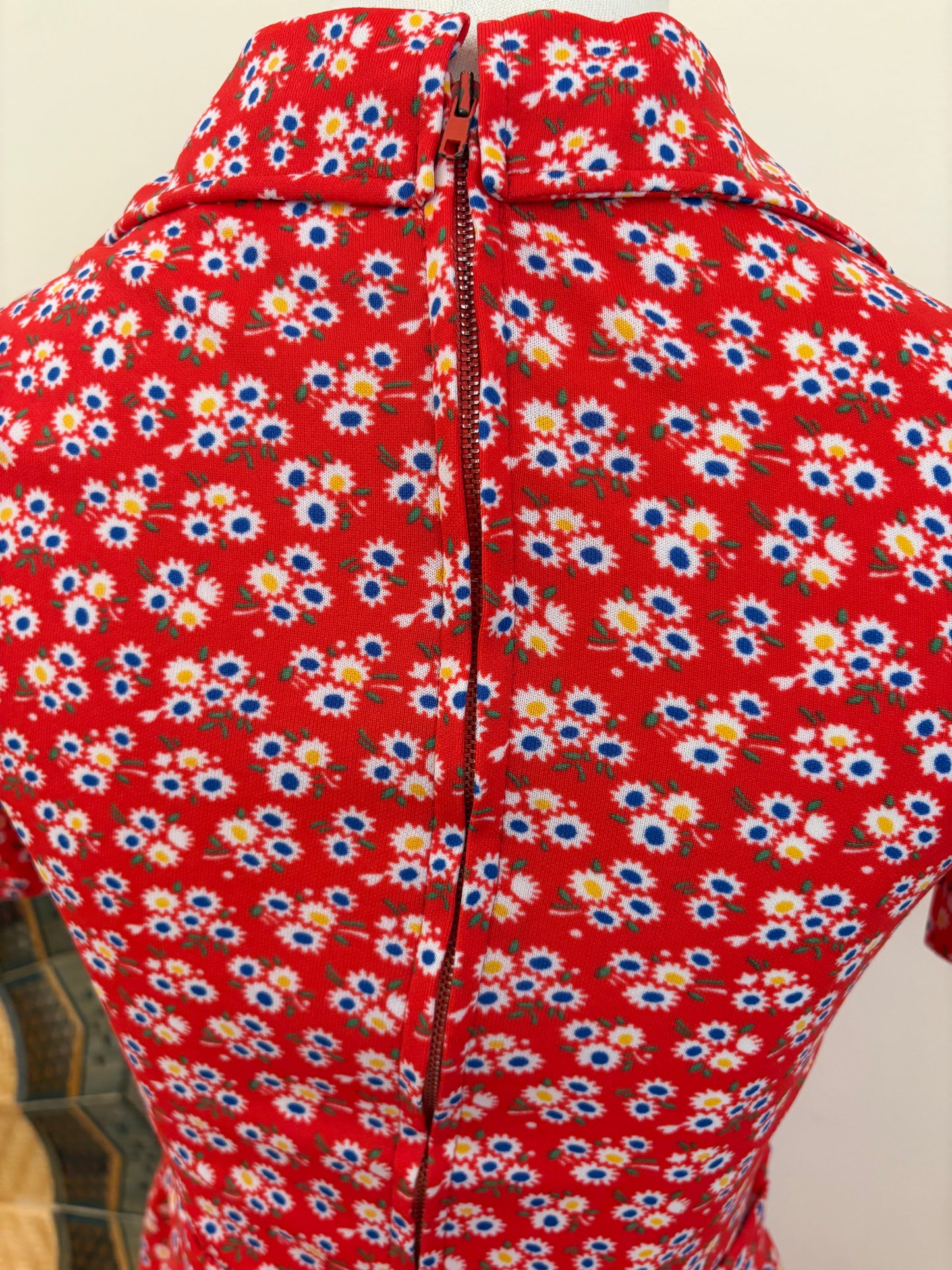 1970s Daisy Day Dress