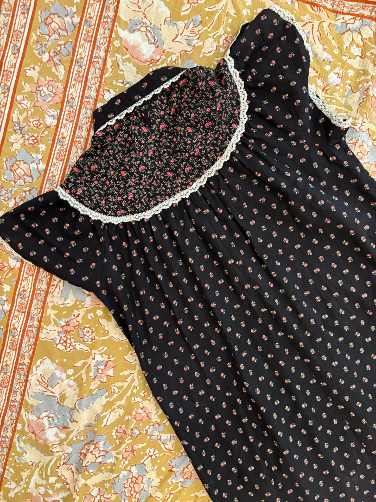 70s Eben San Francisco Floral Dress