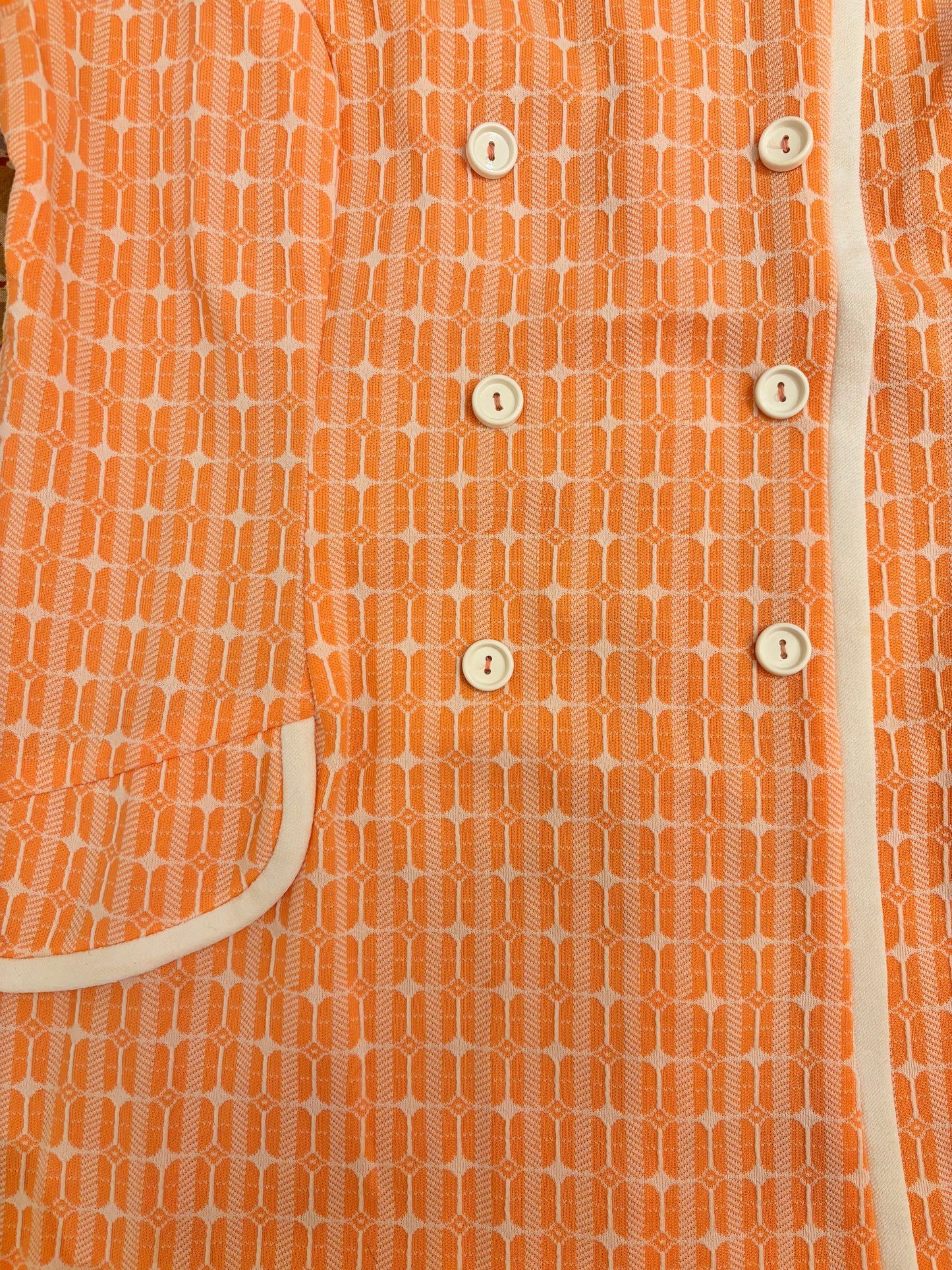 Peach Montgomery Ward Dress