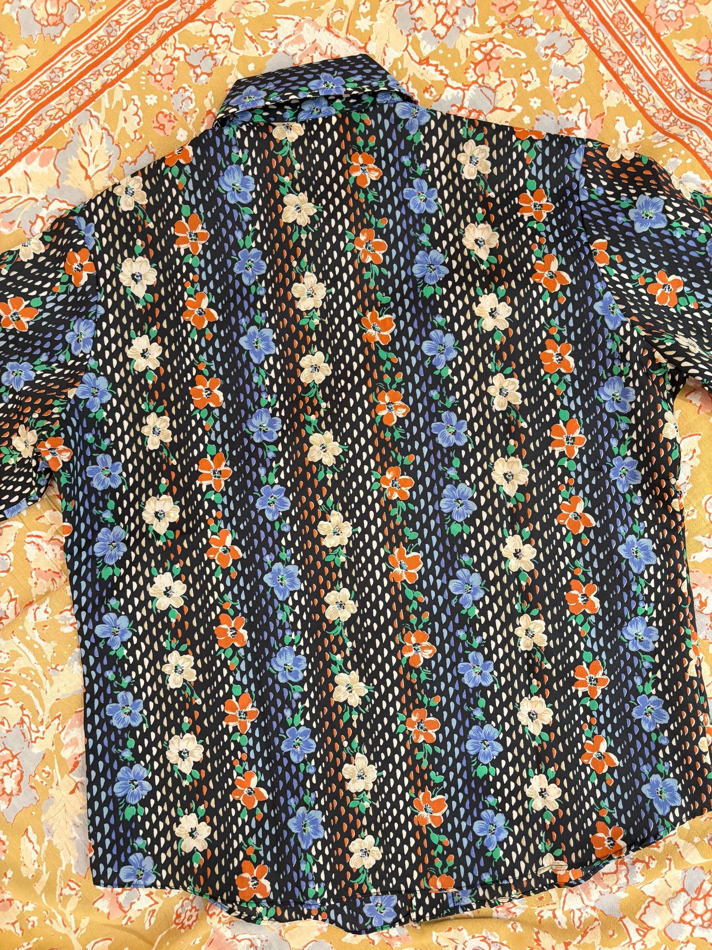 1970s “K Mart” Floral Shirt