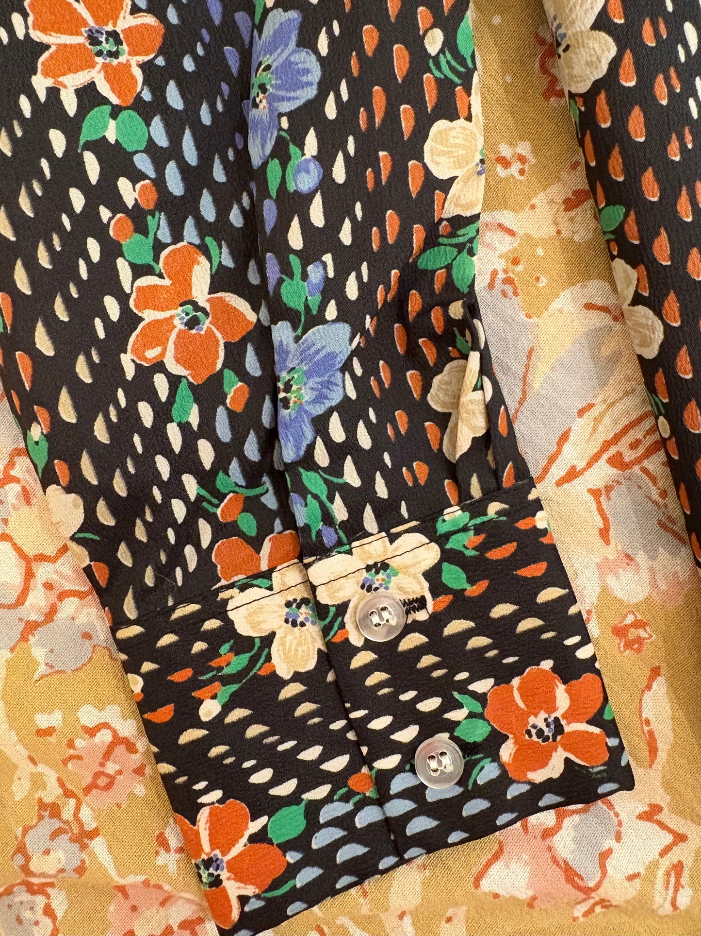 1970s “K Mart” Floral Shirt