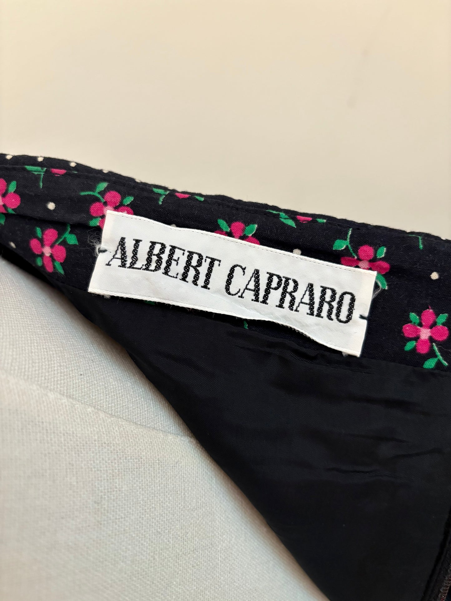 1970s Albert Capraro Dress