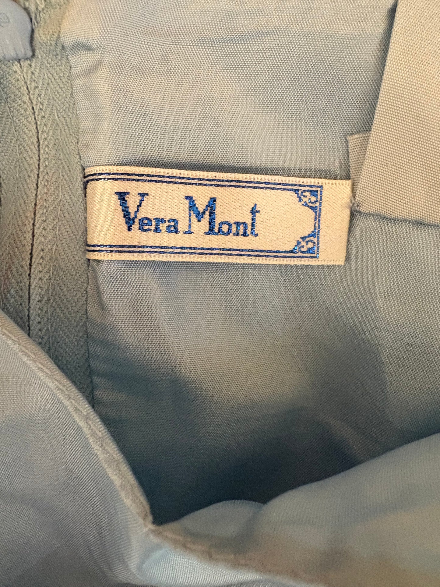 1970s Vera Mont Maxi Dress