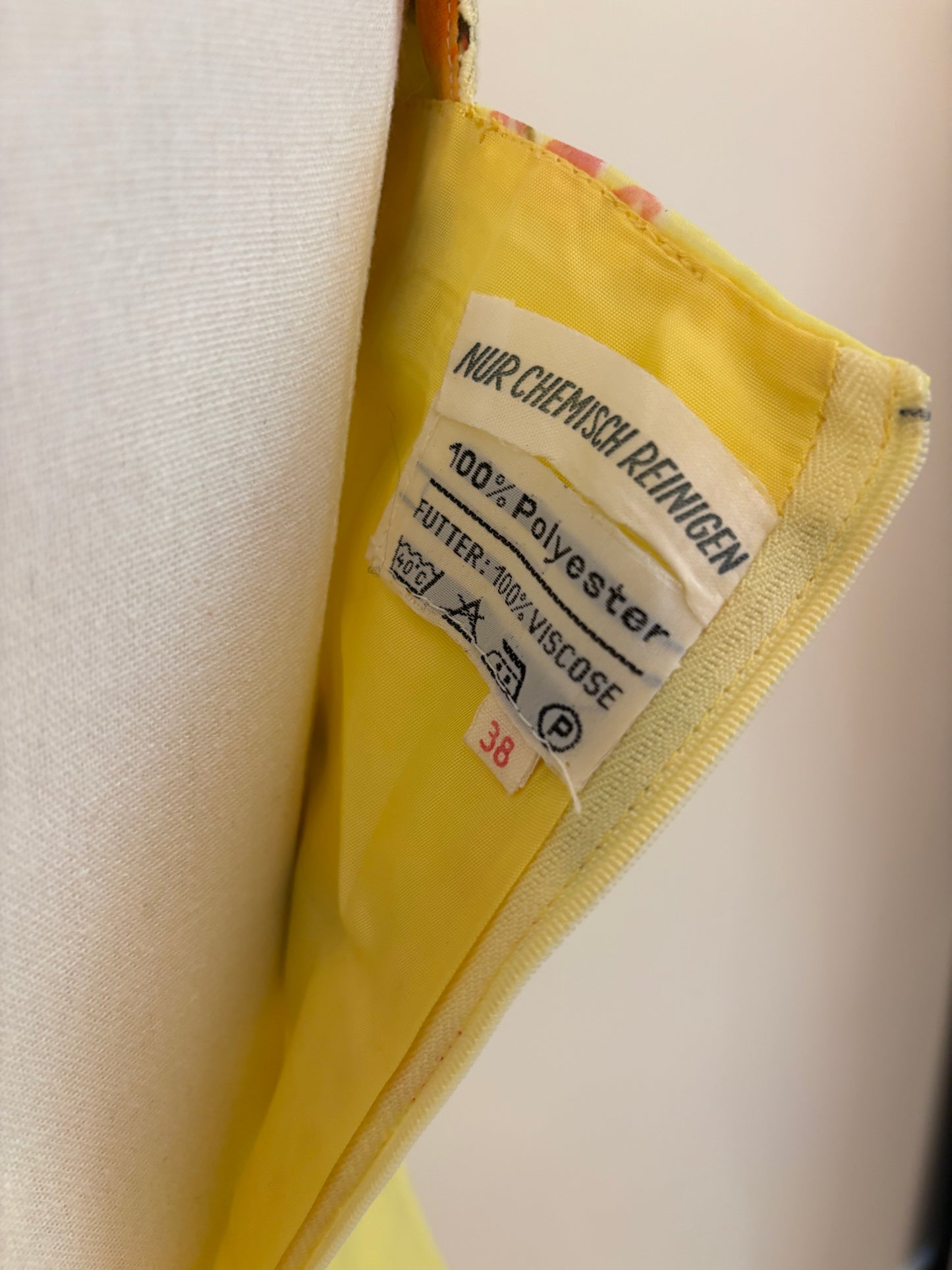 1960s Golden Bloom Maxi