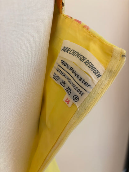 1960s Golden Bloom Maxi