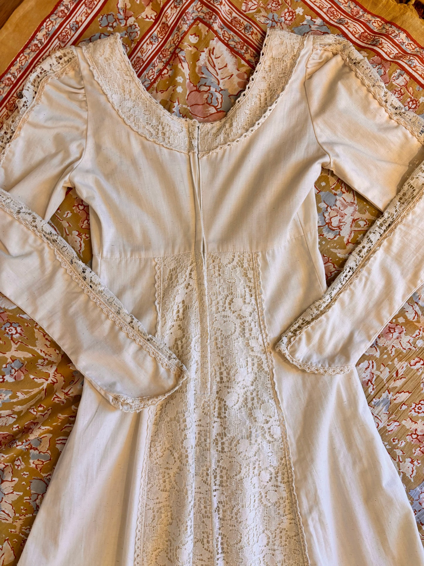 1970 Gunne Sax Lace dress