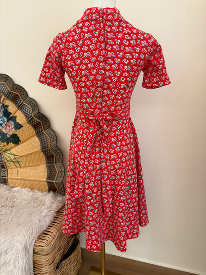 1970s Daisy Day Dress