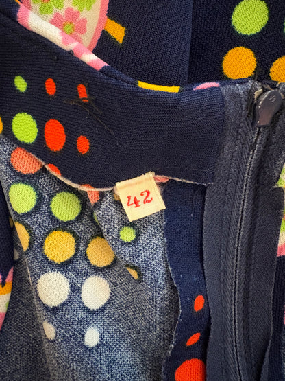 1960s Starburst & Petals Midi