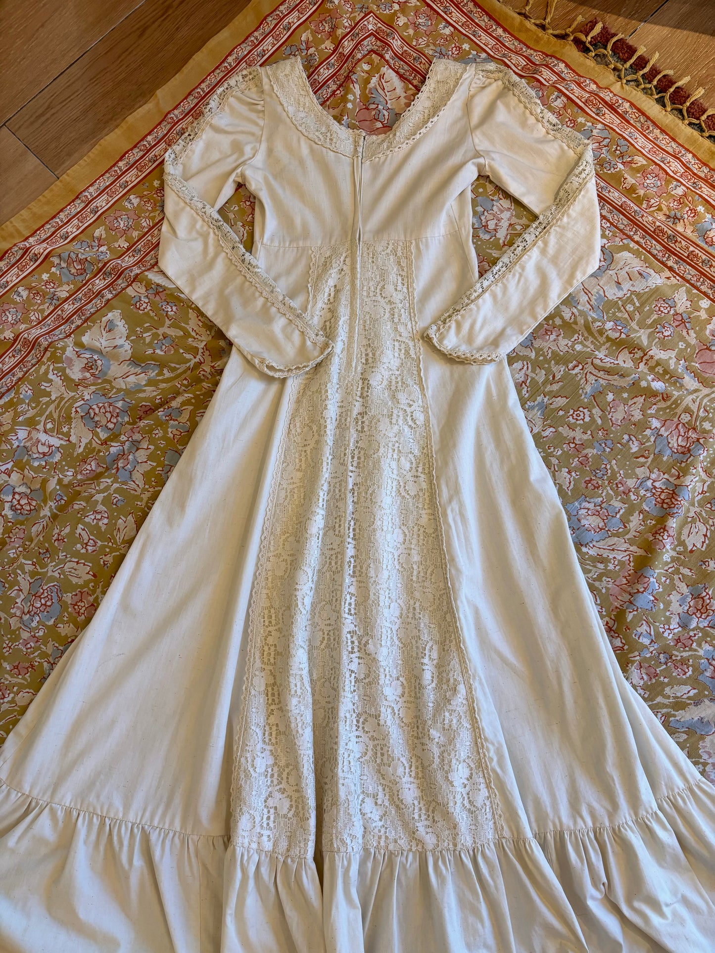 1970 Gunne Sax Lace dress