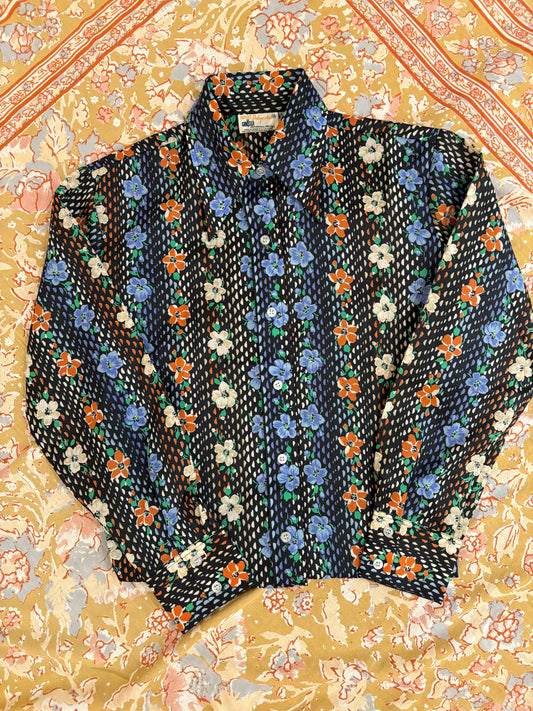 1970s “K Mart” Floral Shirt