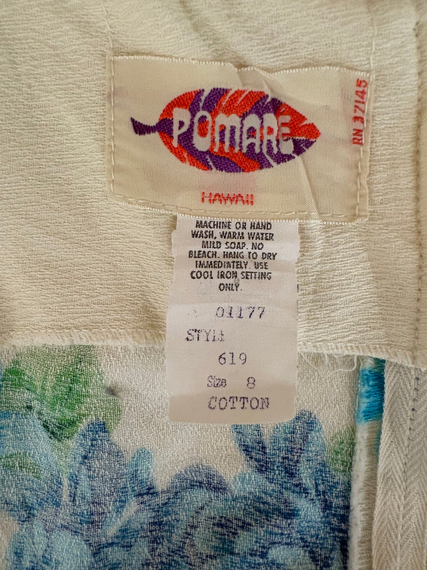 1960s Pomare Hawaii Maxi